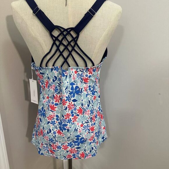 Womens Tankini Swimwear Sets Two Piece Swimsuits (XL) - Picture 2 of 7